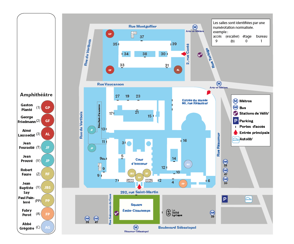 Paris 3e ressources informatiques plan